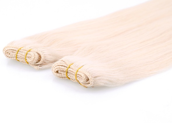human hair weft