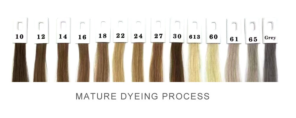 human hair color chart