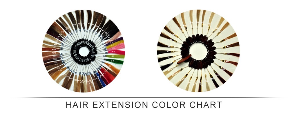 human hair color chart
